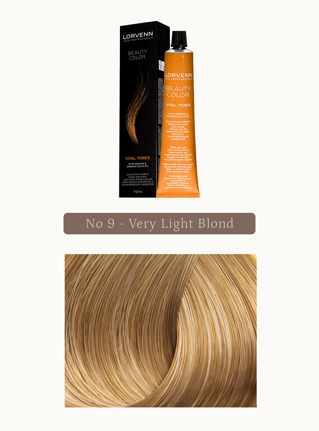 Професионална крем боя за коса Beauty Color Naturals