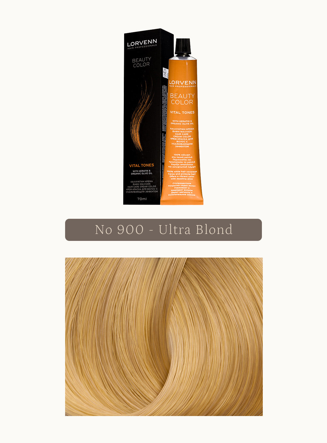 Професионална крем боя за коса Beauty Color Ultra Blonds