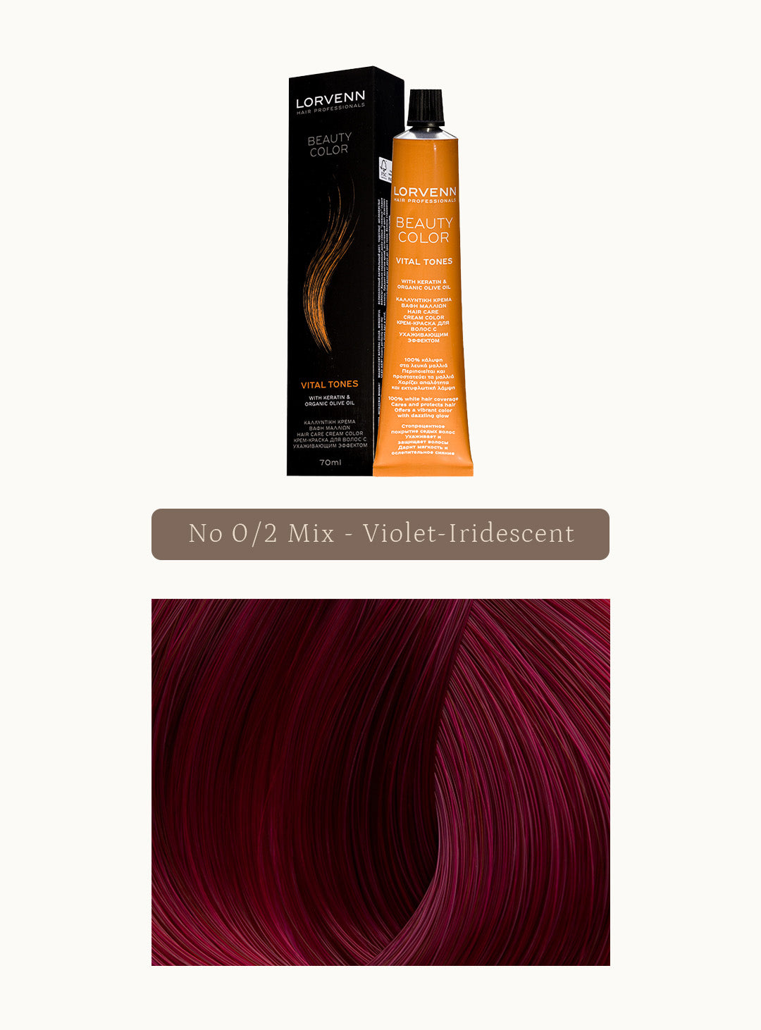 Професионална крем боя за коса Beauty Color Mixtones