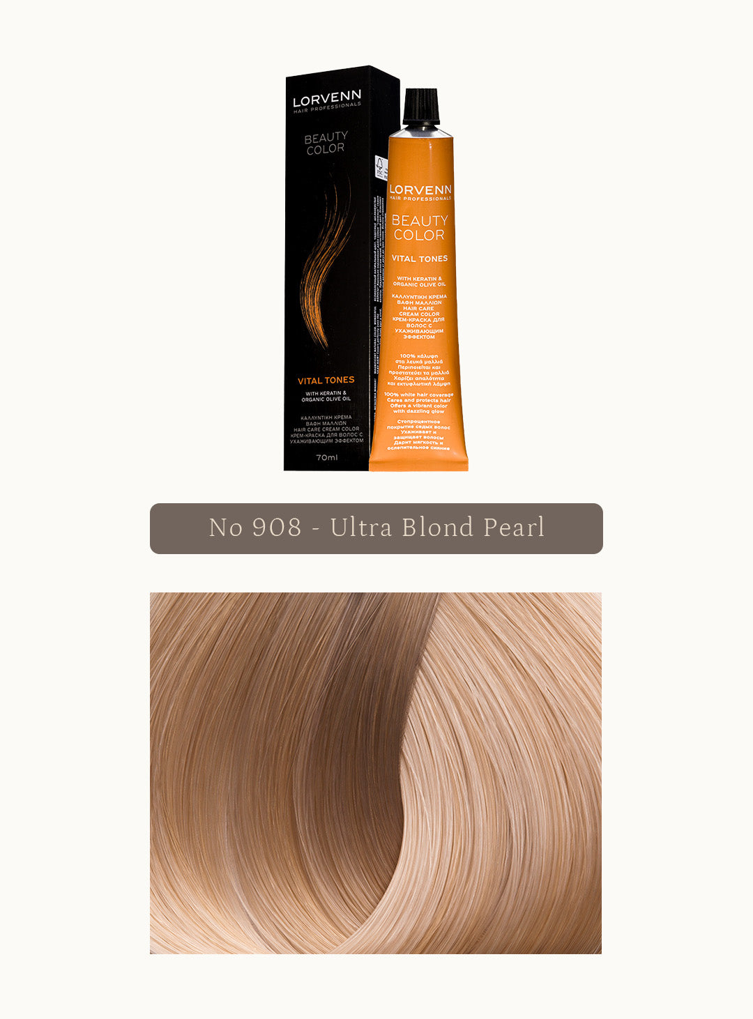 Професионална крем боя за коса Beauty Color Ultra Blonds