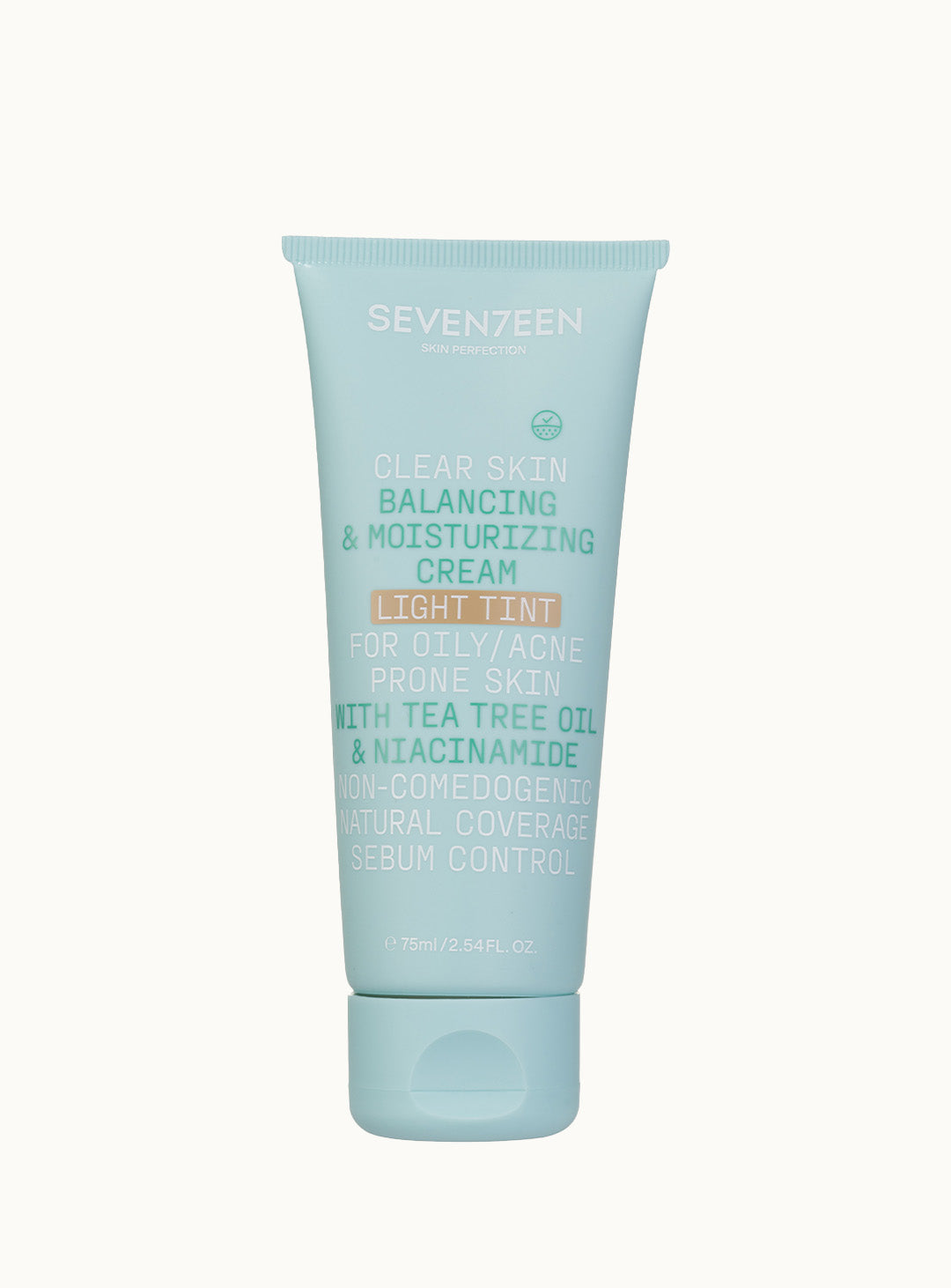 Тониран хидратиращ крем за лице за мазна Clear Skin Balancing & Moisturizing Cream