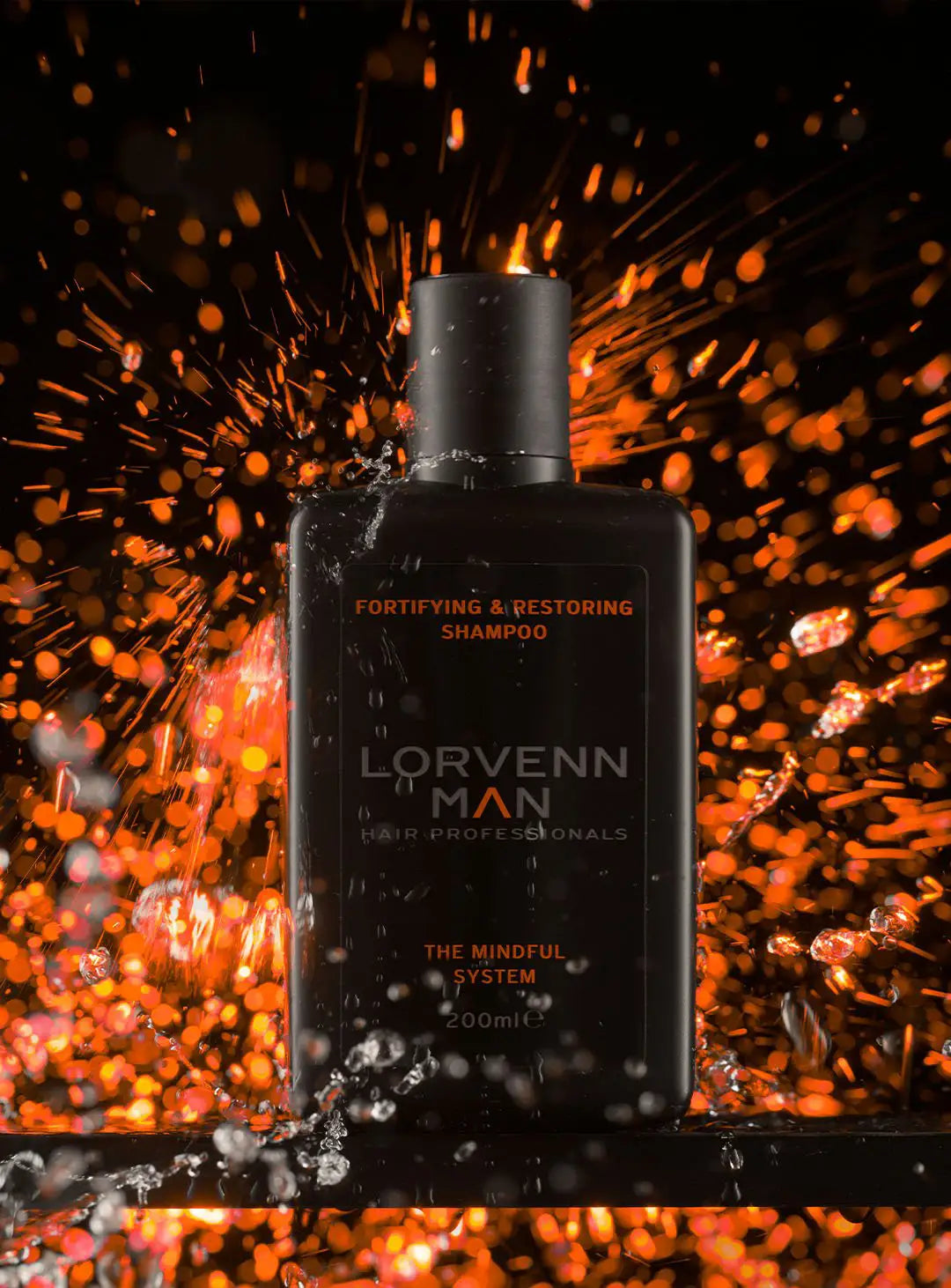 Укрепващ и успокояващ шампоан с кератин за мъже Fortifying & Restoring Shampoo - Blendit-Lorvenn Hair Professionals