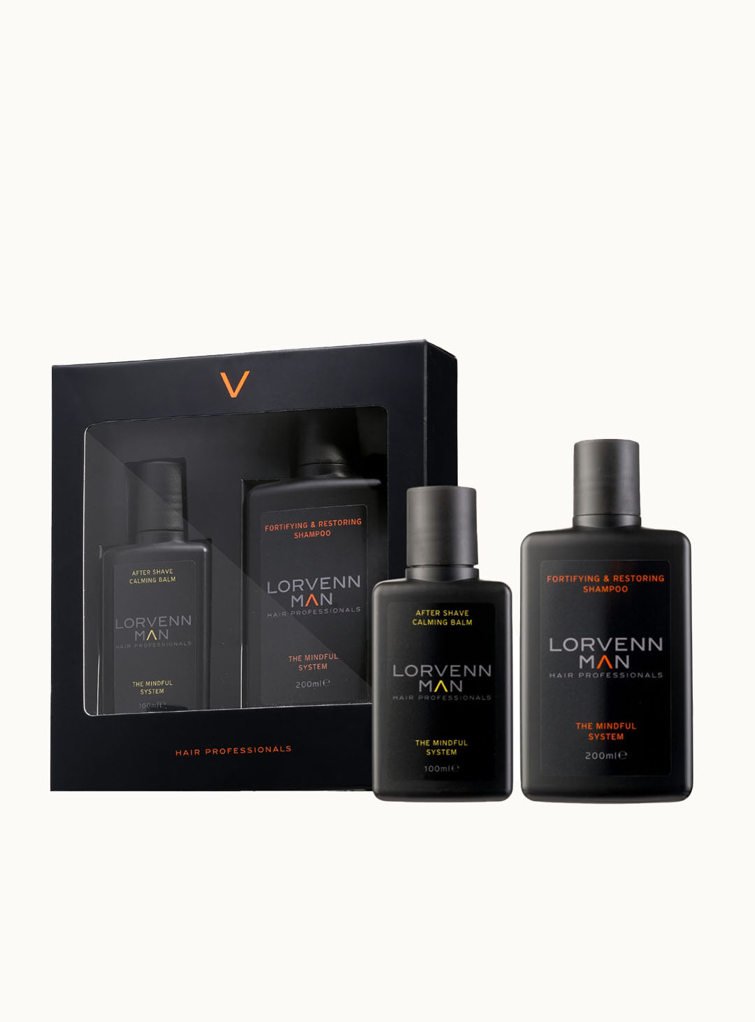 podarachen-komplekt-za-mazhe-shampoan-i-balsam-za-sled-brasnene-shampoo-after-shave-calming-balm