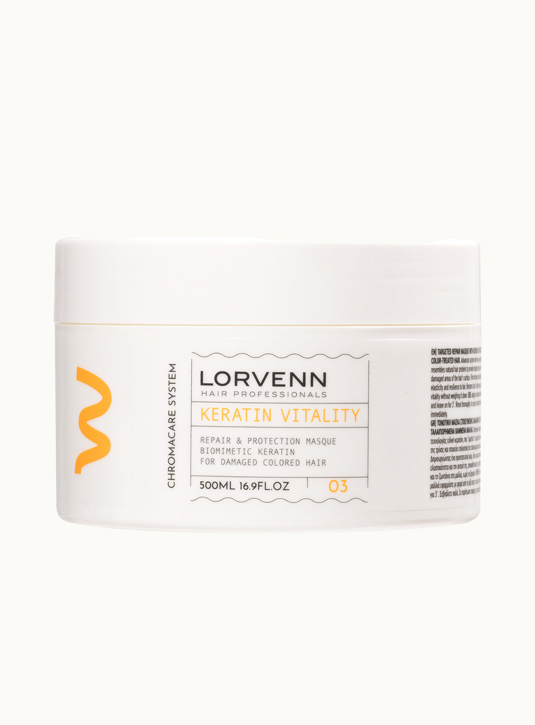 Ревитализираща маска за коса с кератин Keratin Vitality