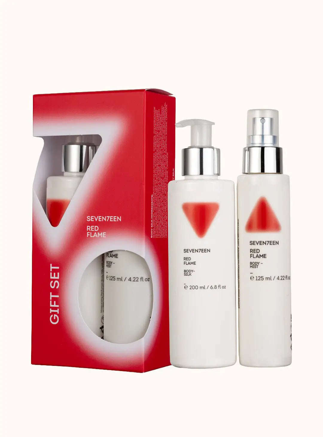 Комплект лосион за тяло и спрей за тяло и коса Red Flame - Blendit-Seventeen Cosmetics