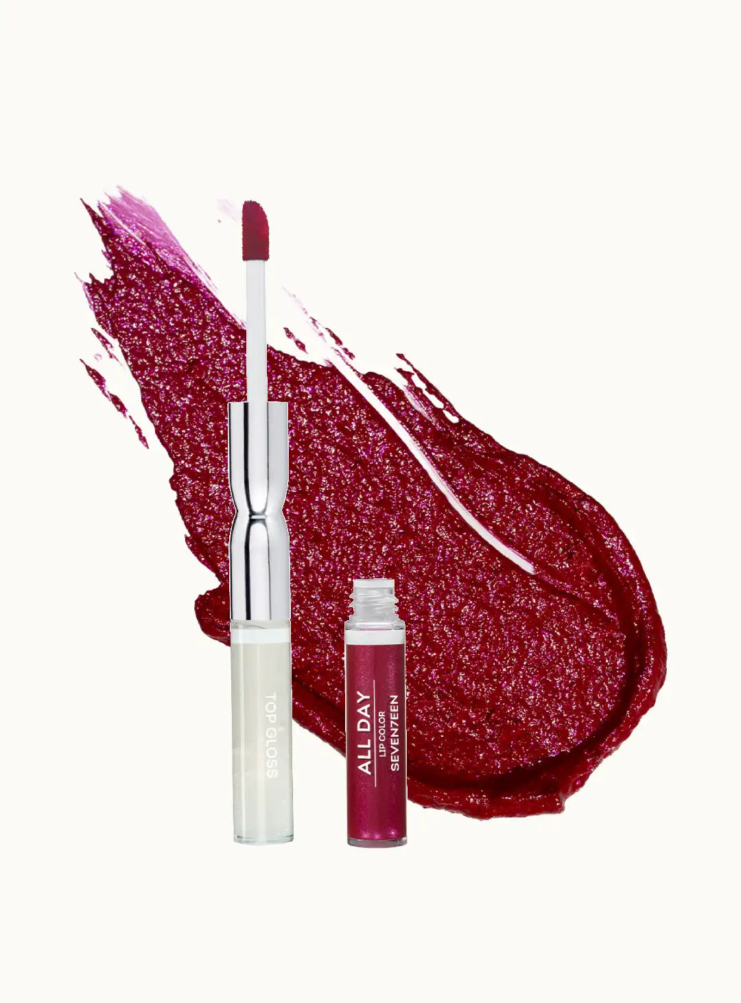Дълготраен гланц за устни All Day Lip Color & Top Gloss