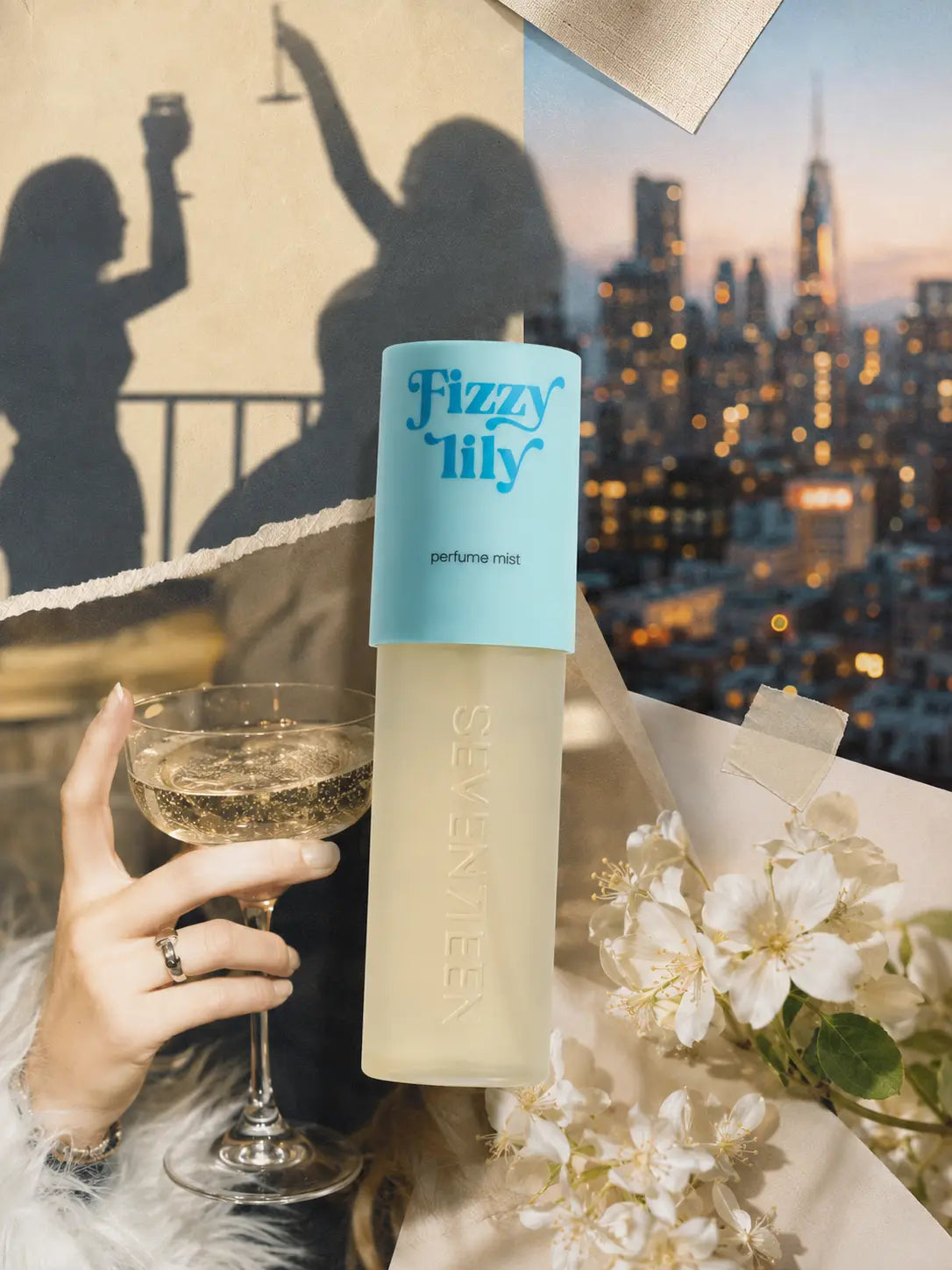 Парфюмен спрей за тяло и коса Fizzy Lilly Body Mist 100ML Seventeen
