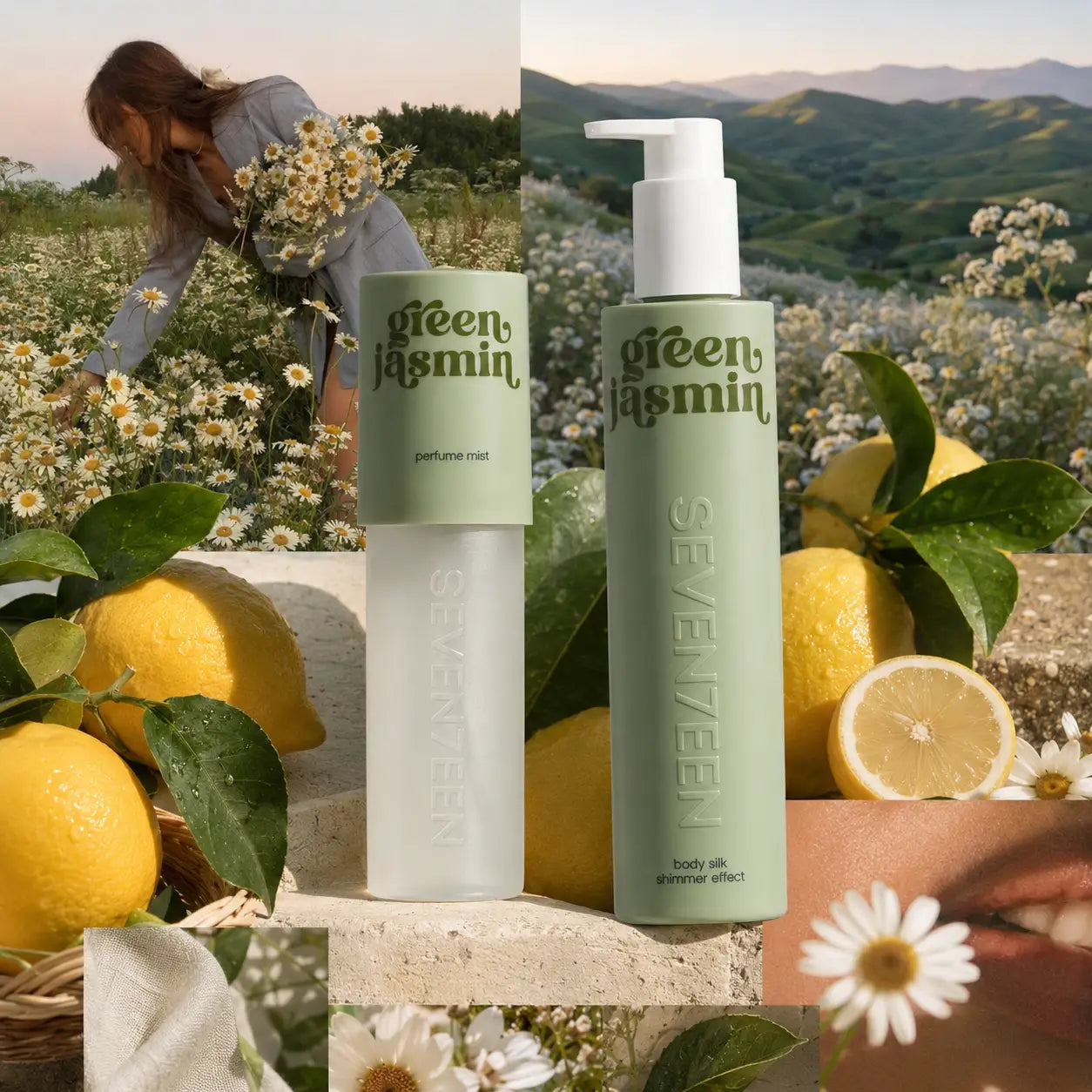 Парфюмен спрей за тяло и коса Jasmine Body Mist 100ML Seventeen