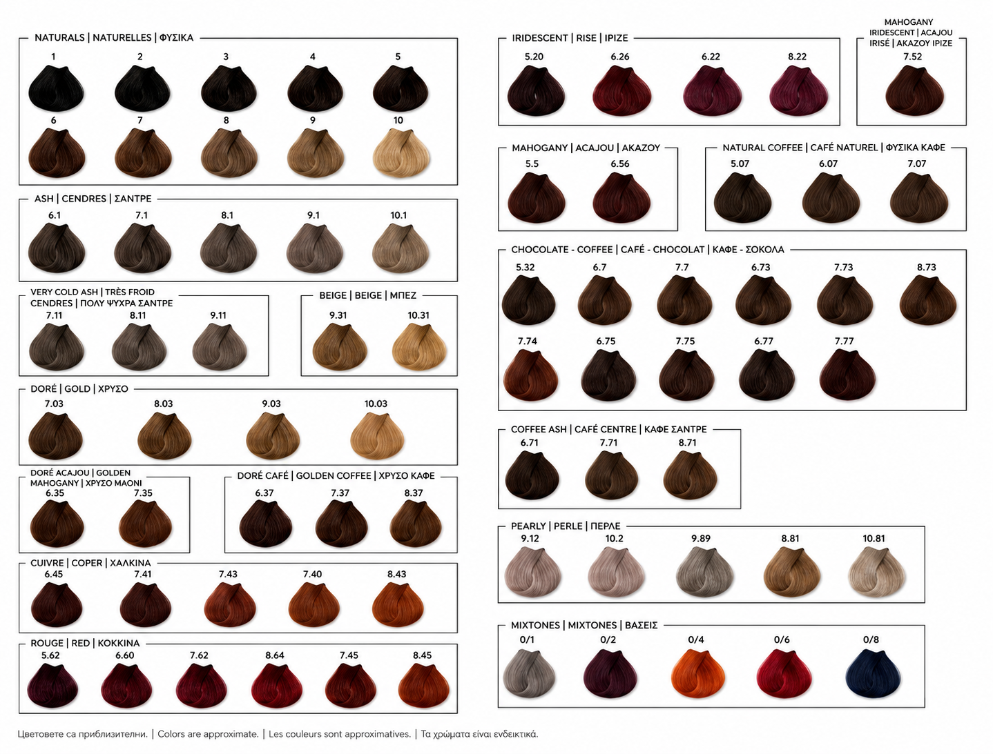 Професионална безамонячна боя за коса Color Pure Pearly
