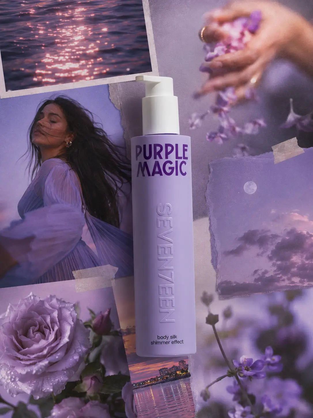 Лосион за тяло Purple Magic Body Silk 250ml Seventeen