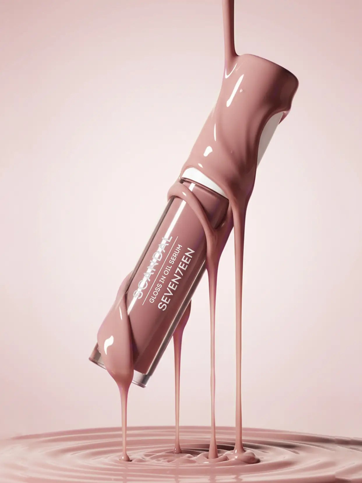 Хидратиращ серум и гланц за устни 2в1 Scandal Gloss In Oil Serum