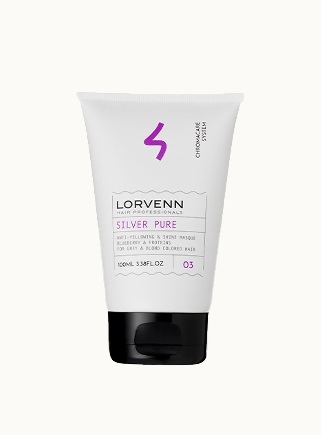 Матираща маска за коса против жълти оттенъци Silver Pure