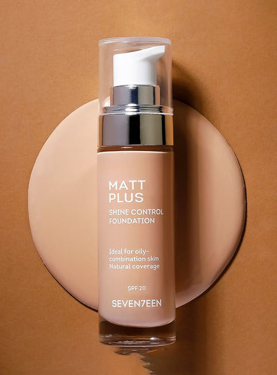 Дълготраен матов фон дьо тен Matt Plus Liquid Foundation